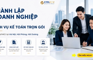 Thành lập doanh nghiệp & Dịch vụ Kế toán trọn gói cho DN/HKD tại Hà Nội, Hải Phòng, Hải Dương.